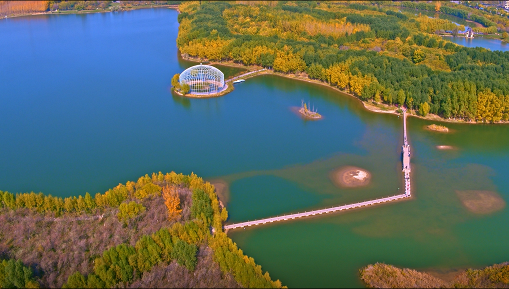 滋養(yǎng)于黃河之濱的國(guó)家濕地公園——香山湖國(guó)家濕地公園